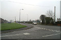 Junction of Riding Lane with the A58, Liverpool - Bolton road