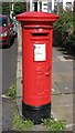 Edward VII postbox, Rosebery Crescent / Salisbury Gardens