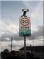 Child designed road sign in Swanmore Road