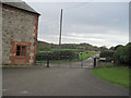 Entrance to Clawdd Coch