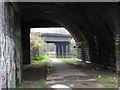 Two railway bridges crossing the canal