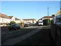 Approaching the junction of Kingsclere Avenue and Brockenhurst Avenue