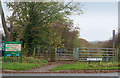 Offchurch Greenway: the southwest side of Welsh Road