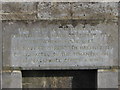 G6615 : Ballymote Parish Church plaque by Willie Duffin