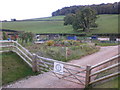 Entrance to the allotments, Kenton