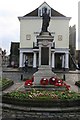 Poppies on the memorial