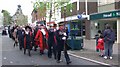 Tiverton : Fore Street & Remembrance Sunday Parade