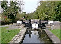 SJ9312 : Otherton Lock (No 36) south of Penkridge, Staffordshire by Roger  D Kidd