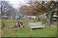 Seat with a view at Beacon Hill