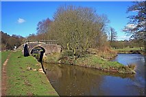 SJ9850 : Confluence of River Churnet and the Caldon Canal by Paul Buckingham