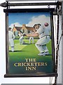 Sign for the Cricketers, Kingsley