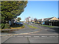 Looking from Elderberry Way into Maple Tree Avenue