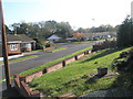 Looking from Maple Tree Avenue across Grenfield Crescent towards Hollybank Close