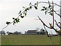 Farm sheds west of the Roman fort of Gariannonum