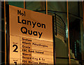 Sign, Lanyon Quay, Belfast