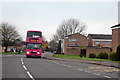 Bus on Gainsborough Drive, Sydenham estate