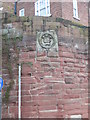 SJ4065 : Coat of arms on the city walls near Bridgegate, Chester by Eirian Evans