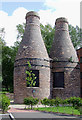 Restored bottle kilns, Stoke-on-Trent