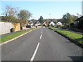 Greenfield Crescent on a fine autumn morning