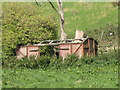 Old railway goods van east of Frosterley