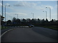 Roundabout at A462 and B4156