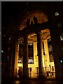 TQ3081 : The entrance to Bush House at Night by tristan forward