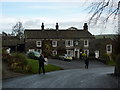 Downham, main road, and Assheton Arms public house