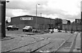 Old disused tram line in Hessel Street, Weaste