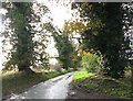 View south-west along Big Back Lane