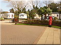 Hamworthy: postbox № BH15 144, Rockley Sands