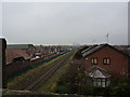 SD3031 : Railway line into Blackpool by Peter Barr