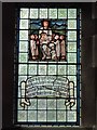 NY5261 : St. Martin's Church - stained glass window (7) by Mike Quinn