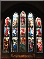 NY5261 : St. Martin's Church - east window by Mike Quinn