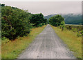 Old railway trackbed near Penmaenpool