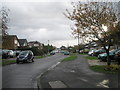 Looking down Lincoln Rise towards Galaxie Road