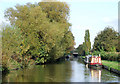 Trent and Mersey Canal approaching Horninglow, Staffordshire