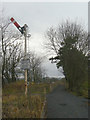 Signal at Witton-le-Wear