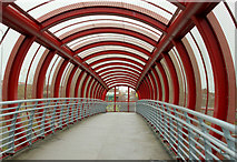 J3273 : Roden Street footbridge, Belfast (2) by Albert Bridge