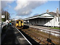 Train for Yeovil, stands at Dorchester West