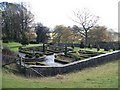 Formal garden at Snowshill Hill Farm