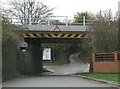 SU8198 : Railway bridge south of Saunderton Station by Sarah Charlesworth