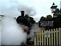 Expressly forbidding sign at Sheffield Park on the Bluebell Railway