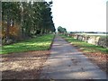 Driveway to Bourton Far Hill Farm