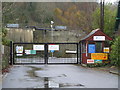 Entrance to Fowey Docks