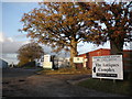 Entrance to McBains business park