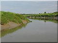 Looking upstream on the River Stour at Great Stonar