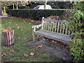 TM0529 : Bench in Harwich Road Ardleigh by PAUL FARMER