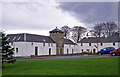 Balmacara Square, former steading and hay barn