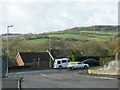 Road junction at the back of Teignmouth