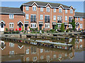 New housing and moorings in Market Drayton, Shropshire